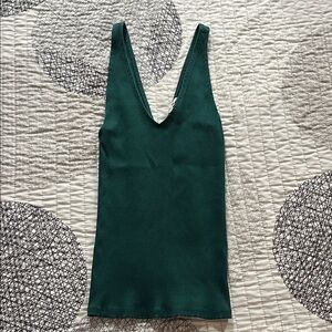 Express ribbed tank top